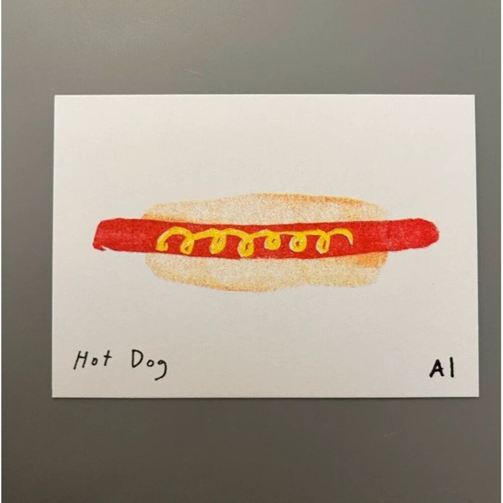 Ana Inciardi Mini Print - Hot Dog